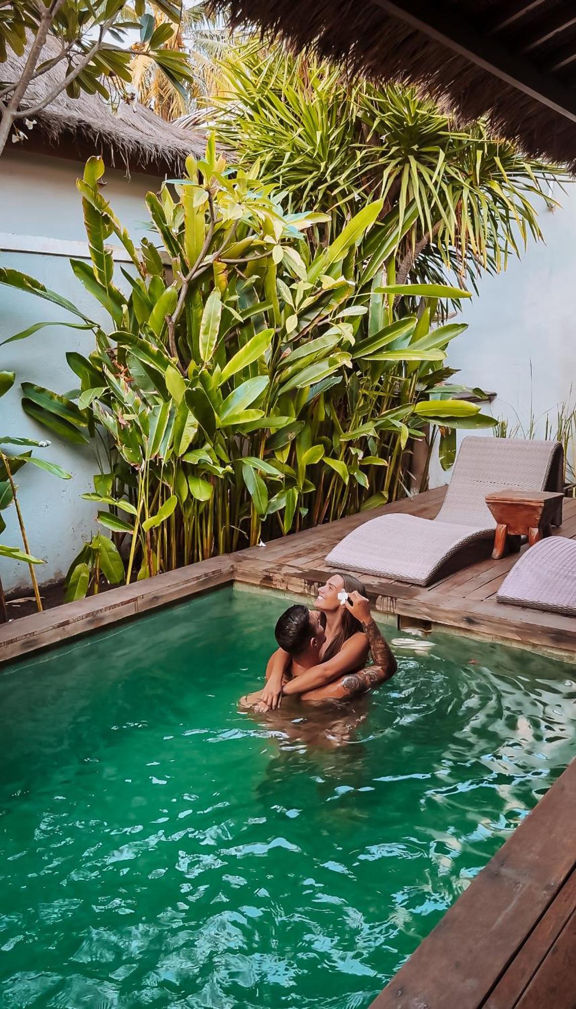 Pera One Villas Gili Trawangan Exteriör bild
