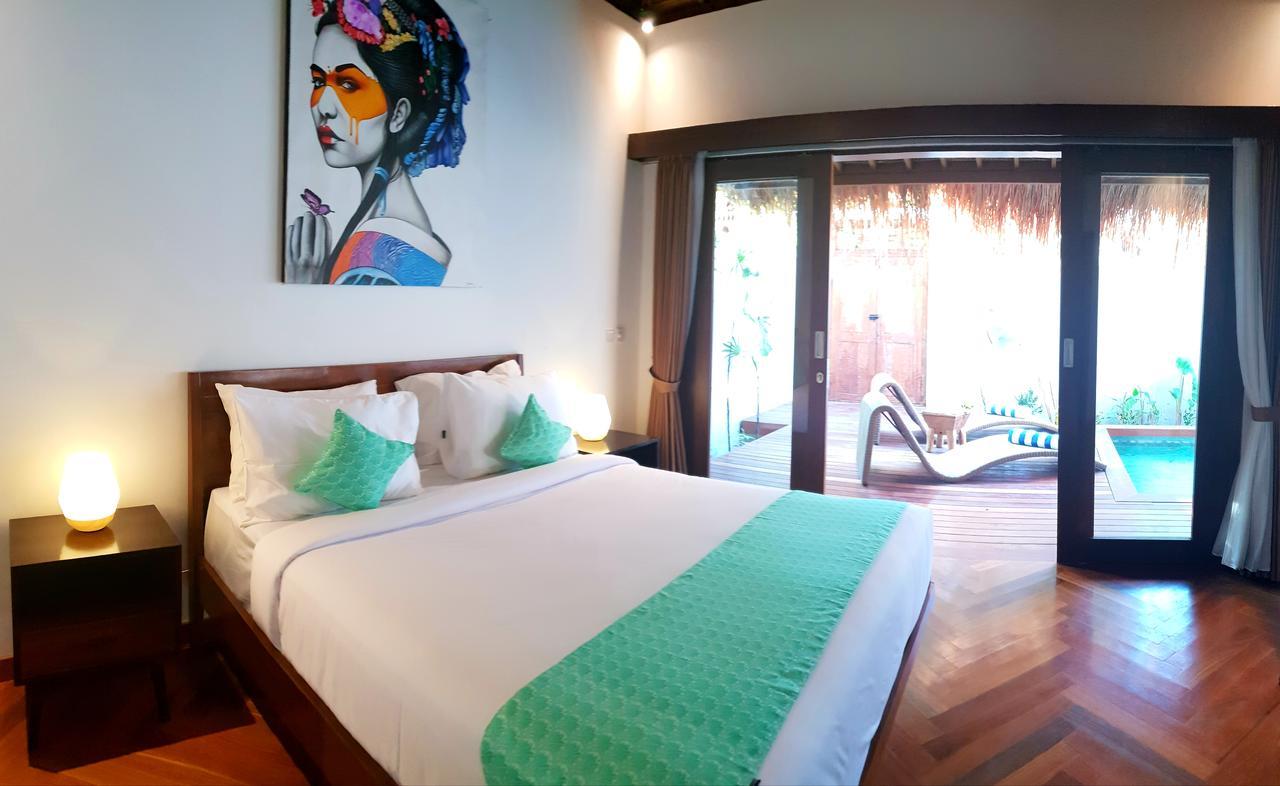 Pera One Villas Gili Trawangan Exteriör bild